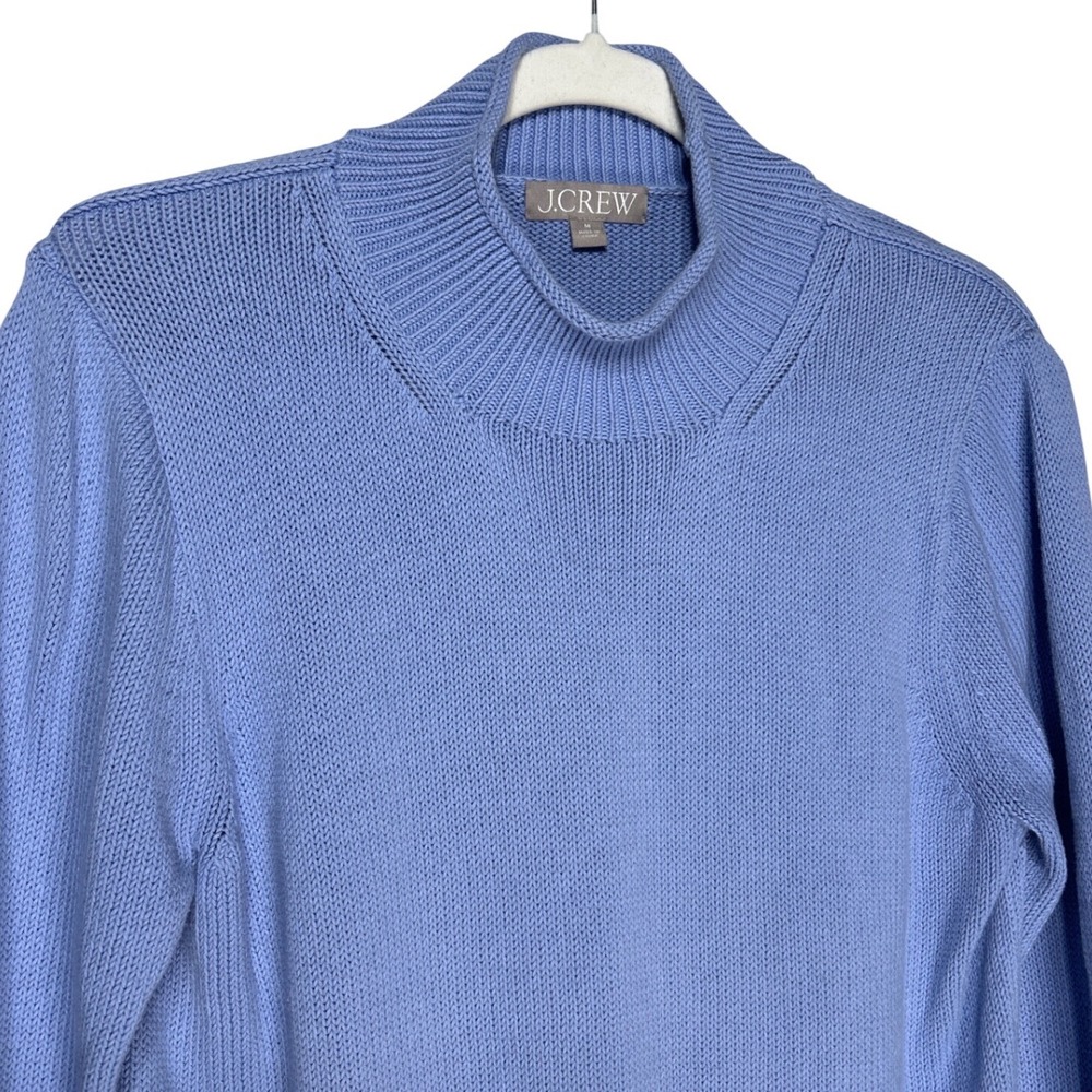 J. Crew Factory Periwinkle Turtleneck Sweater